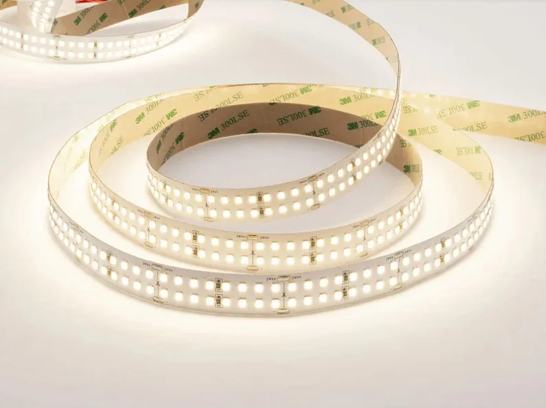 Светодиодная лента LEDS POWER двухрядная 2835 320/м (40Вт/м) 24В 4000К LUX160 - 3 МЕТРА/кат