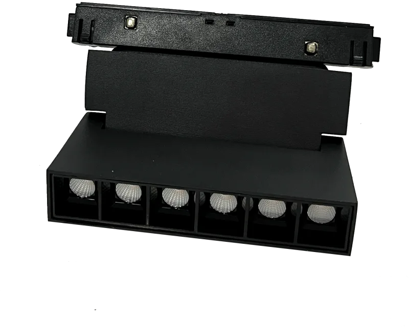 Светильник магнитный трековый А107-20 CX SBK 6W 48V 4000K (20*22*108мм)