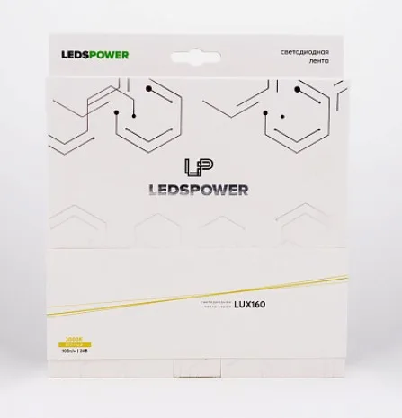 Светодиодная лента LEDS POWER 2835 112/м (10Вт/м) 24В 4000К LUX160