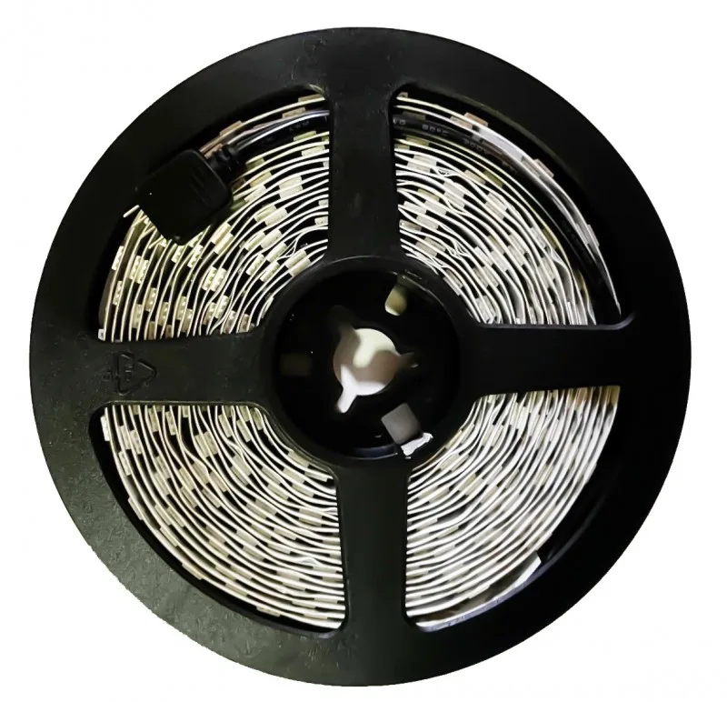 Лента диодная 12В IP65 9.6Вт/м 6500К 3528 120LED/м 5м General влагостойкая