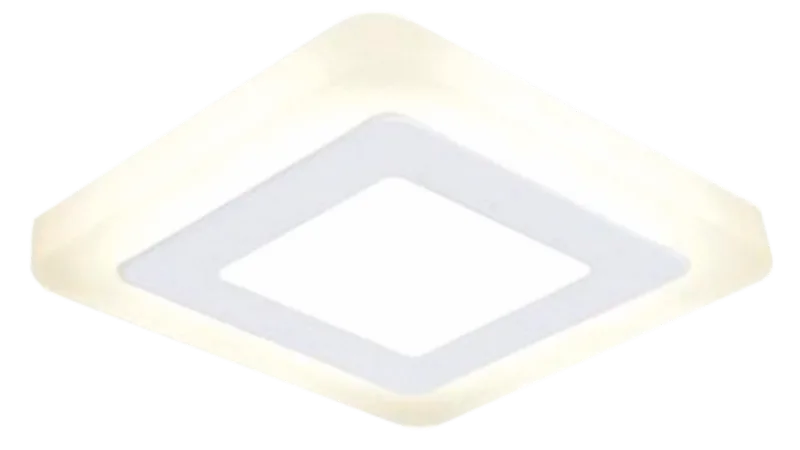 Светильник Gauss Backlight BL125 квадрат 12+3W Led 4000K. 960Lm 190*190*31мм