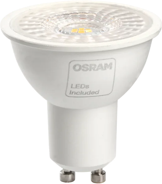 Лампа светодиодная 7W 230V GU10 4000K MR16 с линзой 110 градусов LB-1607